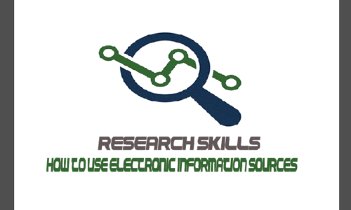 Electronic Information Sources | مهارات البحث واستخدام مصادر المعلومات الإلكترونية